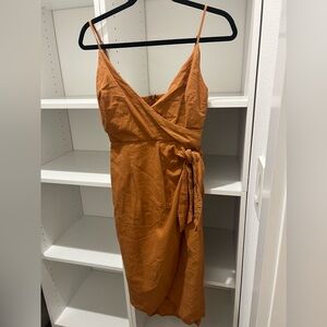 Lovers and friends linen dress XS